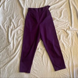 Purple Vivien of Holloway Pedal Pushers